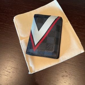 LOUIS VUITTON Damier cobalt cardholder